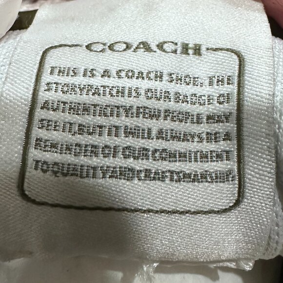 Coach Soho Sneaker in Olive/Optic White - Women's Size 7 - Picture 2 of 15